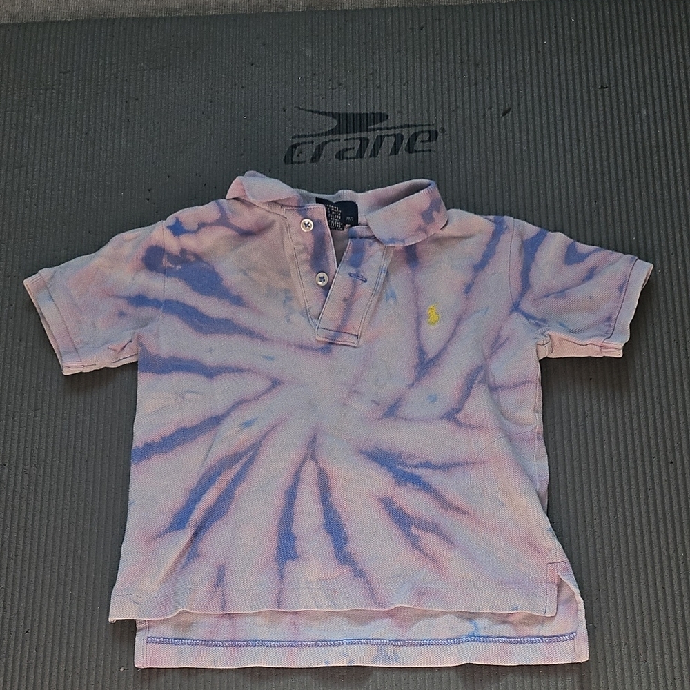 Kids Ralph Lauren Tie-Dye Polo Shirt
